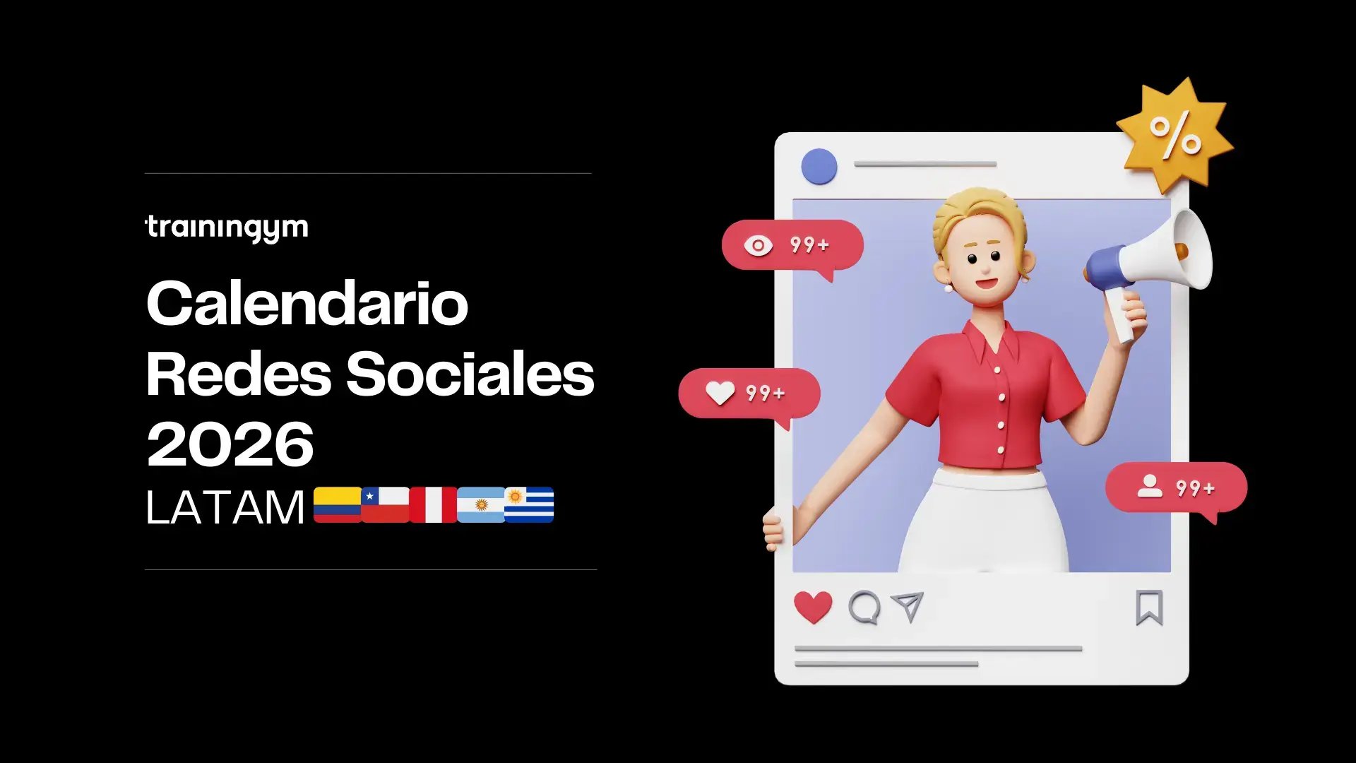 Calendario Redes Sociales 2026 - LATAM